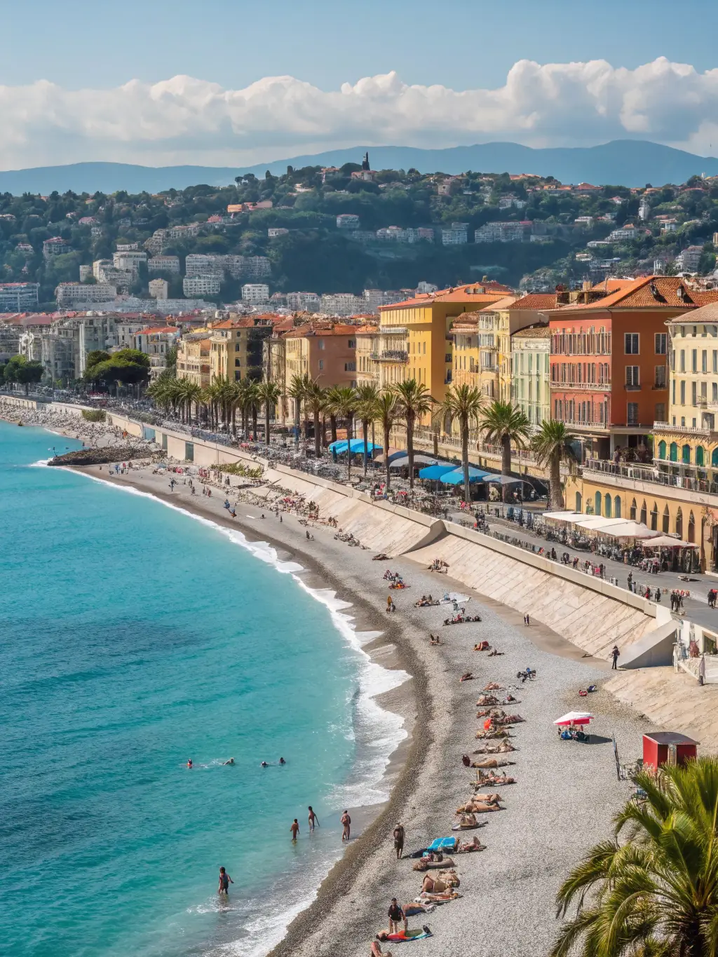 A photo of a local neighborhood in Nice, emphasizing LocazurCasa's deep understanding and connection to the area.