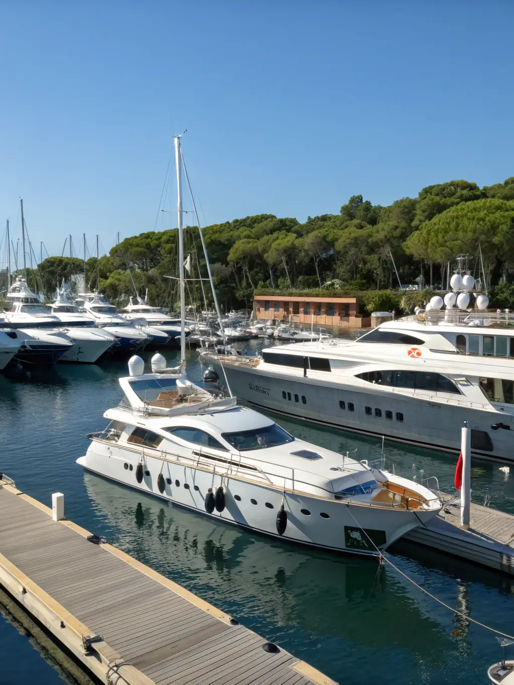 A picturesque view of the Port of Nice, with colorful boats and waterfront cafes, capturing the relaxed and scenic atmosphere of the area.