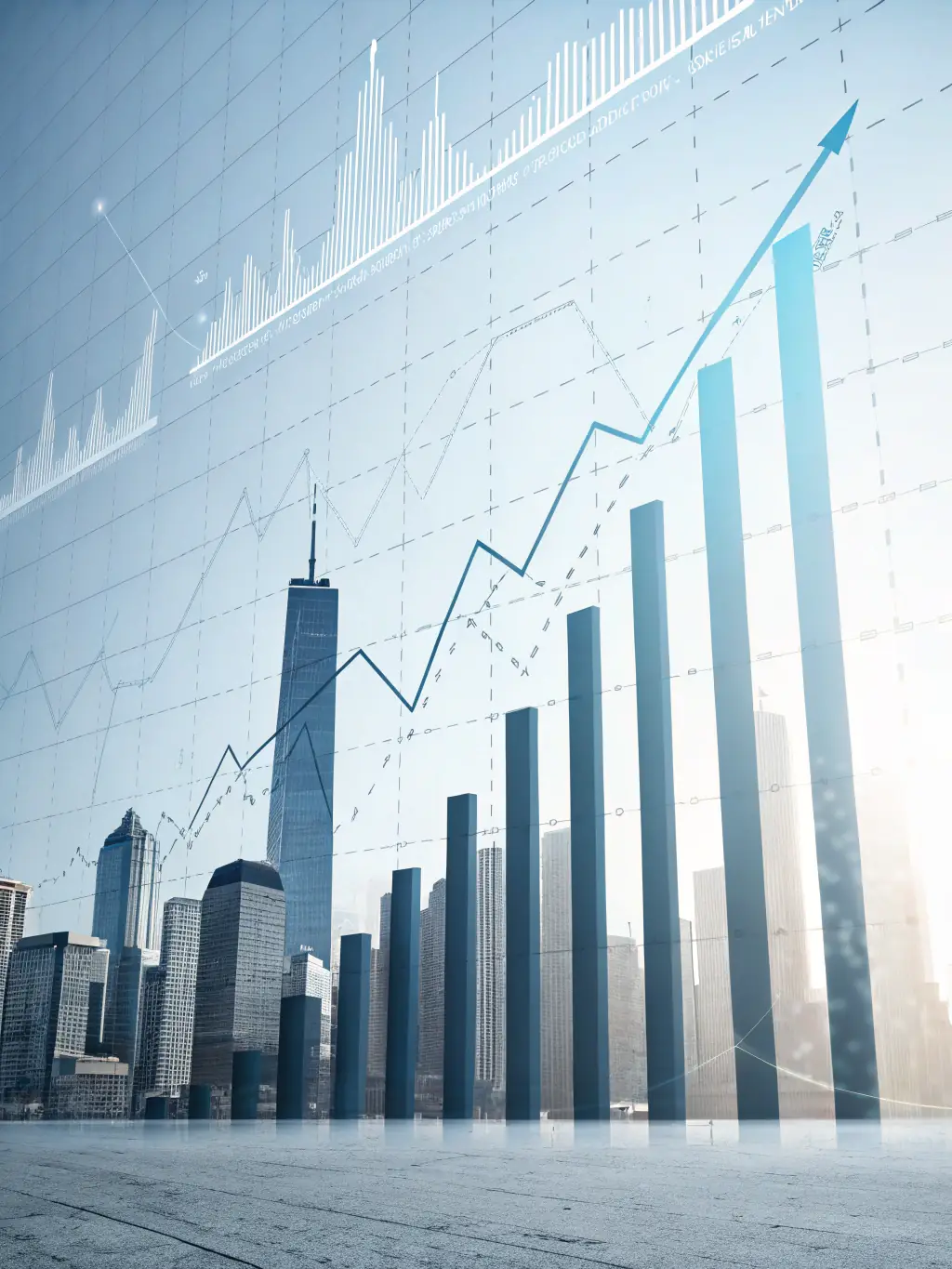 A graph showing increased rental income due to LocazurCasa's effective management strategies.